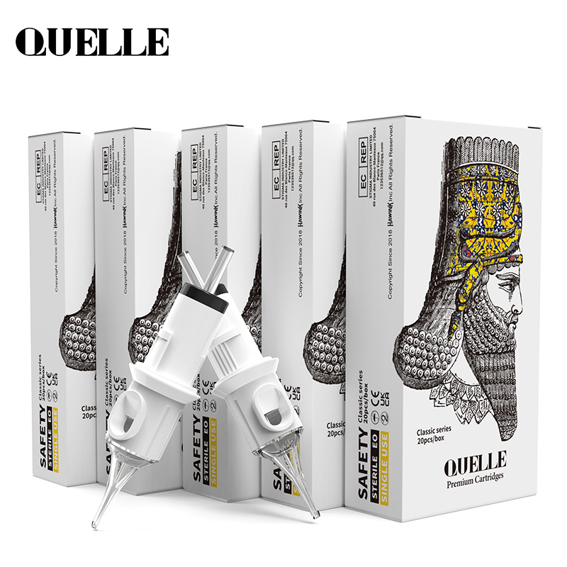 Merit Beauty Makeup - QUELLE 20/40/60/80/100PCS 멀티 박스형 문신 바늘