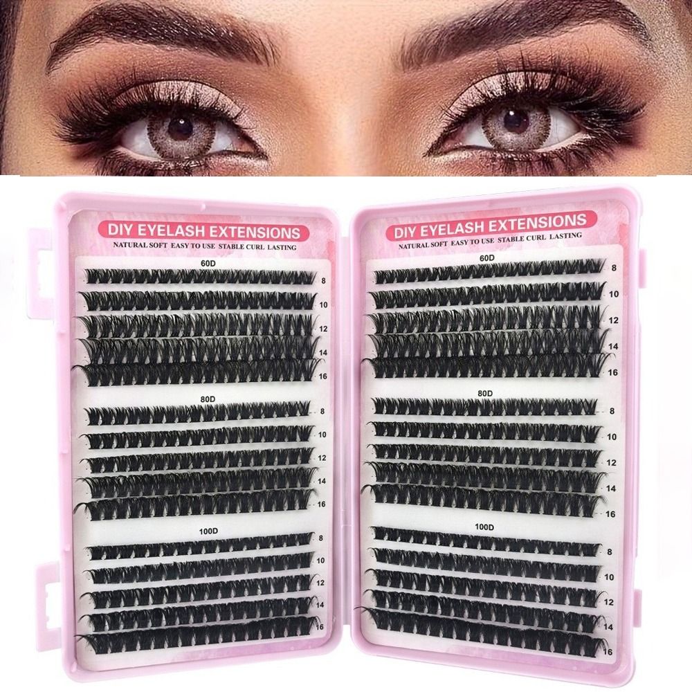 False Eyelashes Natural - 새로운 8-16mm 길이의 인조 속눈썹, 자연스러운