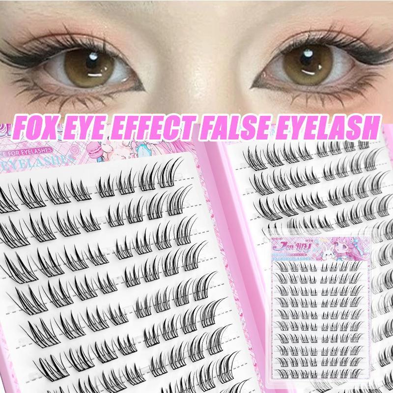 False Eyelashes Natural - 1박스 천연 폭스 아이 글루 프리