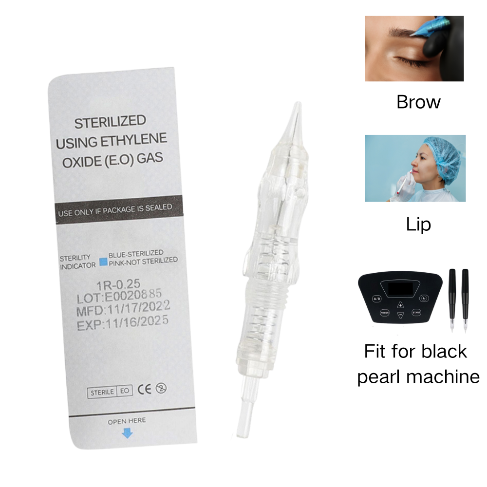 Merit Beauty Makeup - 10/50PCS 눈썹 립 문신 바늘 혁명