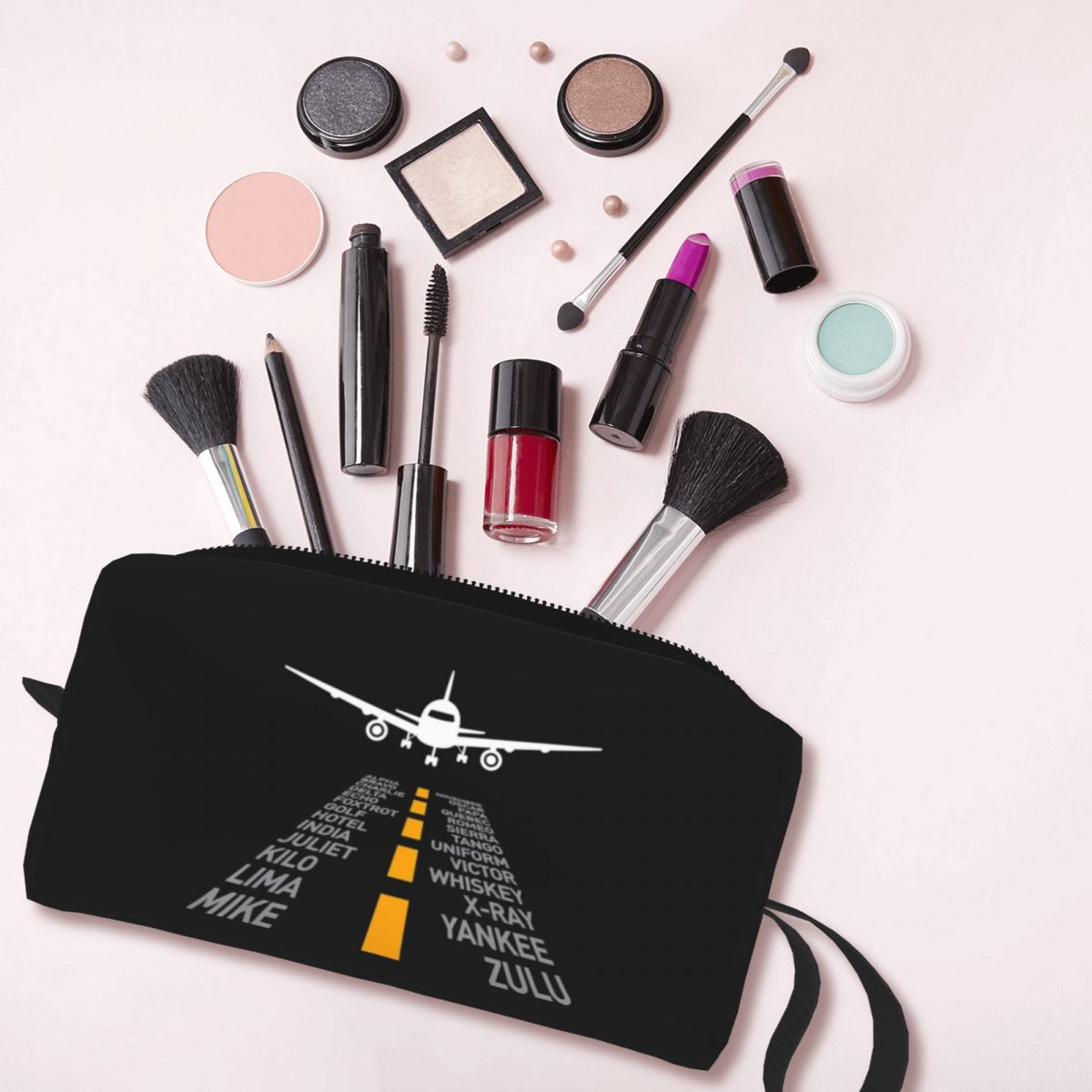 비행기 조종사 선물 공항 활주로 음성 알파벳 비행기 메 - Beauty Runway Makeup 리뷰 및 가격