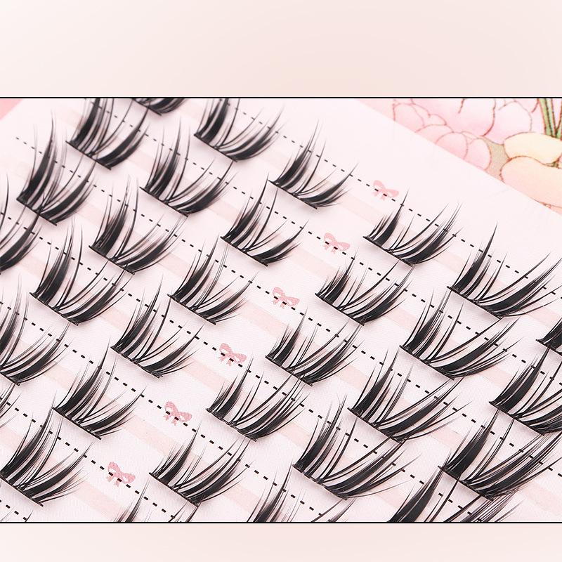 핫세일 10줄 개별 속눈썹 8-13mm 클러스터 속눈썹 - False Eyelashes Natural 리뷰 및 가격