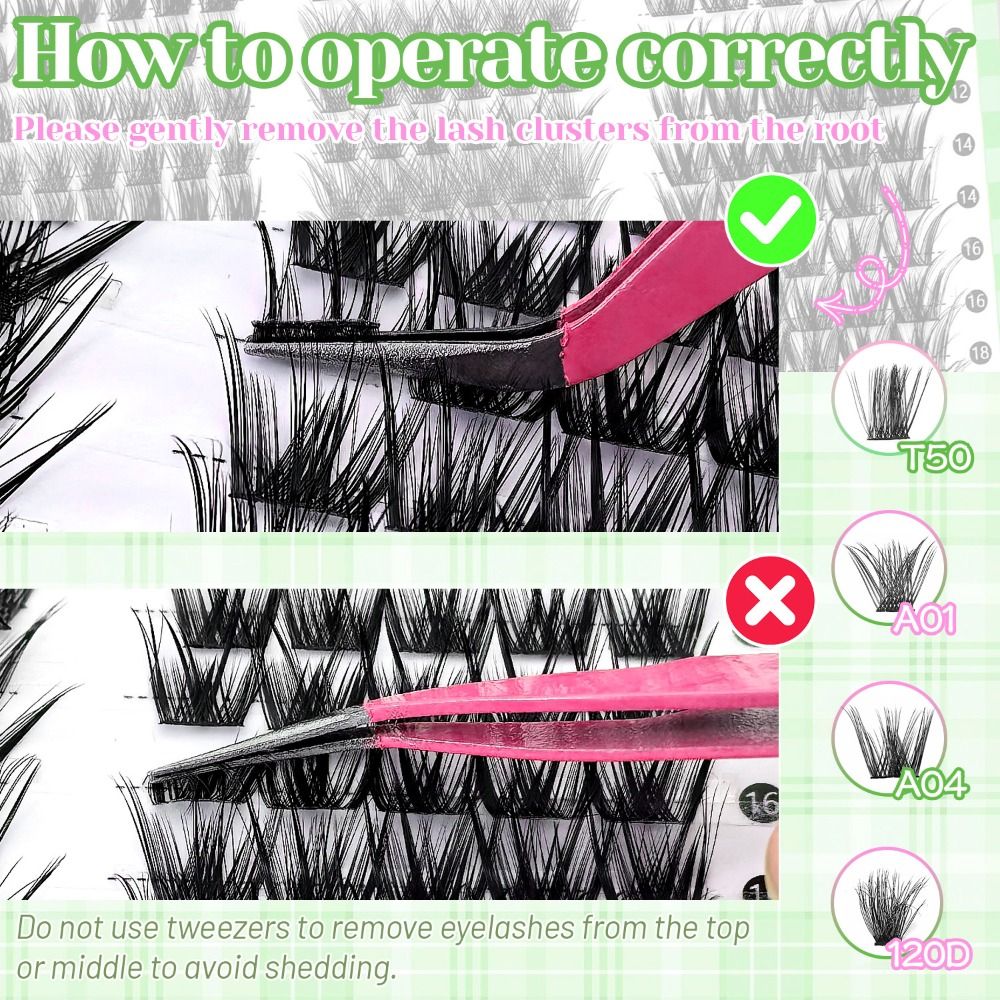 내추럴 룩 인조 속눈썹 본드 앤 씰 클러스터 디자인 3 - False Eyelashes Natural 리뷰 및 가격