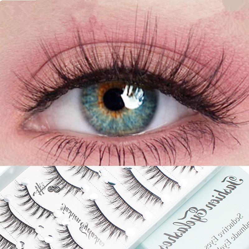 새로운 10쌍 자연스러운 롱 위스피 캣아이 인조 속눈썹 - False Eyelashes Natural 리뷰 및 가격