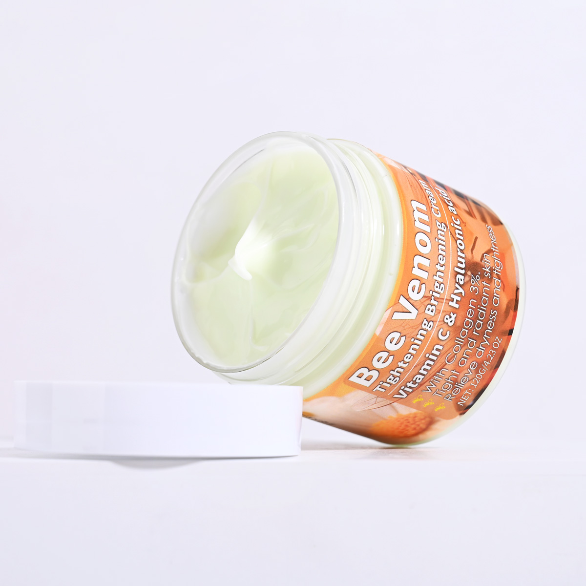 120g 꿀벌 독 퍼밍 마사지 크림 천연 안티 링클 뷰 - Beauty Glazed Makeup 리뷰 및 가격