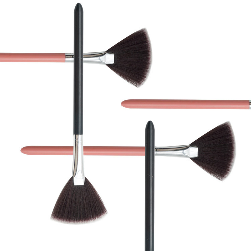 섬유 헤어 팬 모양 메이크업 브러쉬, 공장 아울렛 파우 - Beauty Makeup Outlet 리뷰 및 가격