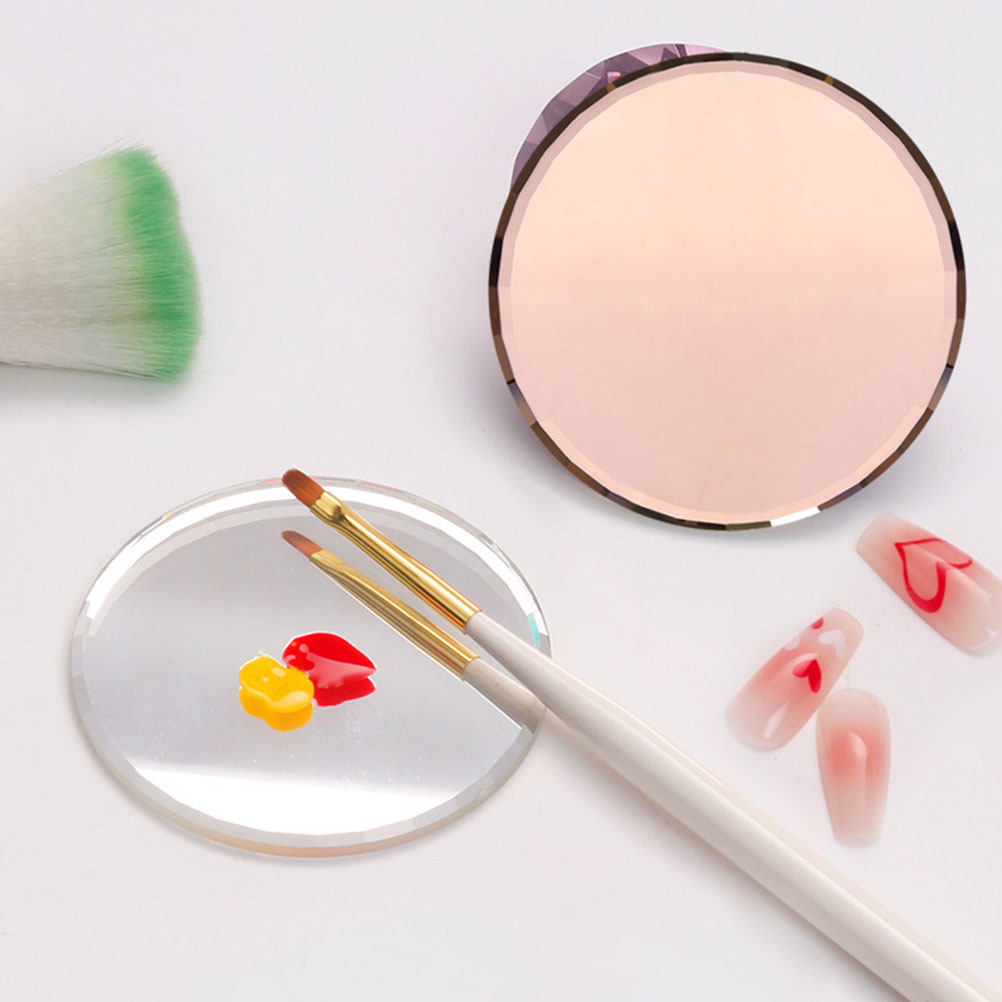 4Pcs 매니큐어 믹싱 팔레트 안료 분리 혼합을위한 부 - Beauty Makeup Design 리뷰 및 가격