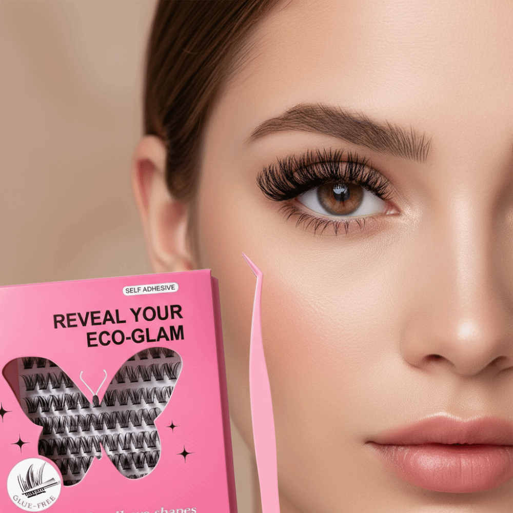내추럴 룩 DIY 속눈썹 연장 키트 풍성한 무접착 인조 - False Eyelashes Natural 리뷰 및 가격