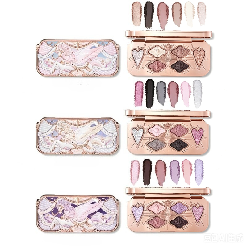플라워 노즈 나이트 유니콘 아이섀도우 팔레트 매트 파인 - Beauty Makeup Eyeshadow Palette 리뷰 및 가격