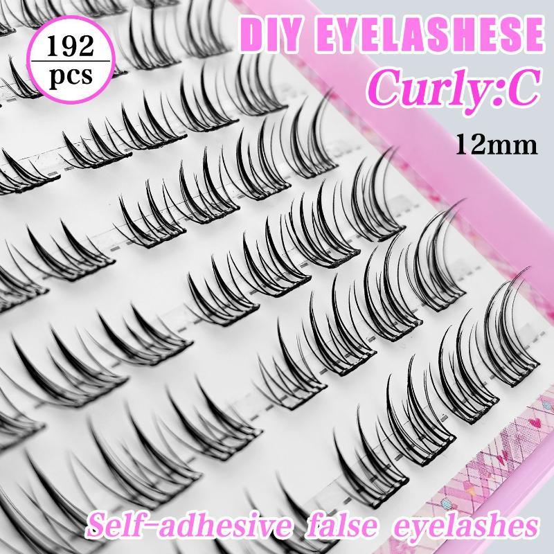1박스 천연 폭스 아이 글루 프리 인조 속눈썹 간편한  - False Eyelashes Natural 리뷰 및 가격