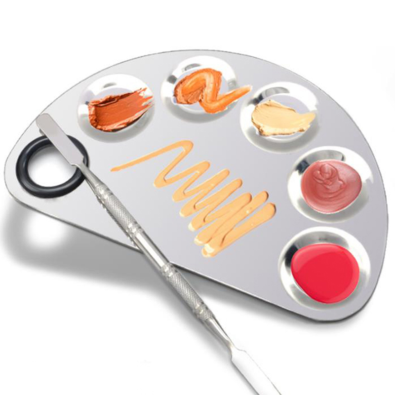 ● 스테인레스 스틸 메이크업 믹서 네일 아트 폴리쉬 믹 - Beauty Makeup Eyeshadow Palette 리뷰 및 가격