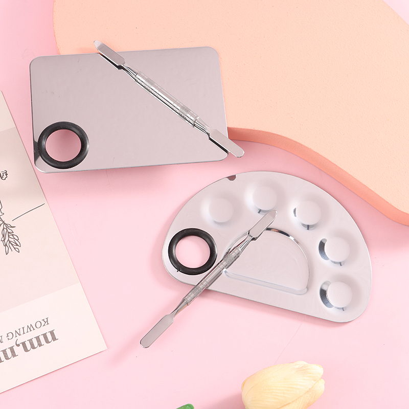 ● 스테인레스 스틸 메이크업 믹서 네일 아트 폴리쉬 믹 - Beauty Makeup Eyeshadow Palette 리뷰 및 가격