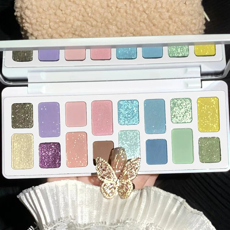 K'APEINE 16색 아이섀도우 팔레트 자연스러운 데 - Beauty Makeup Eyeshadow Palette 리뷰 및 가격